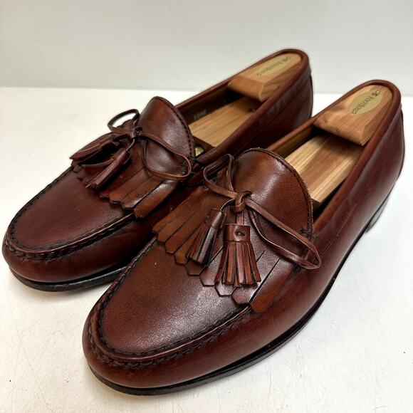 EXCELLENT Rancourt & Co. x FootJoy Tassel Loafer Made in Maine USA 10.5 E Wide main image 5